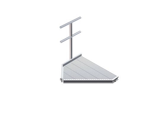Left 45° Liberty Pie Section Ramp Unit