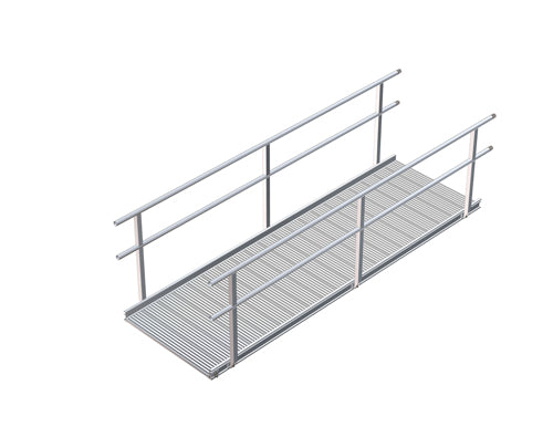 10' Liberty Aluminum Ramp Unit